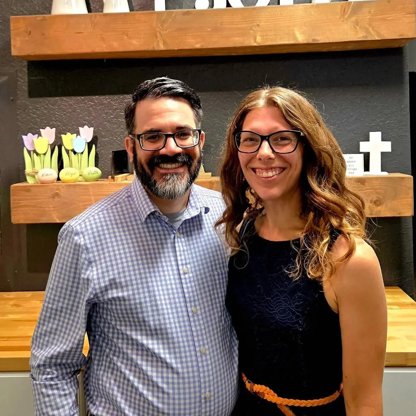 Church leaders smiling together at Go Church, Spring Hill